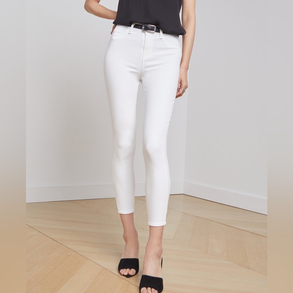 L’Agence Margot White Skinny Jeans